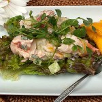 Lobster and mango salad